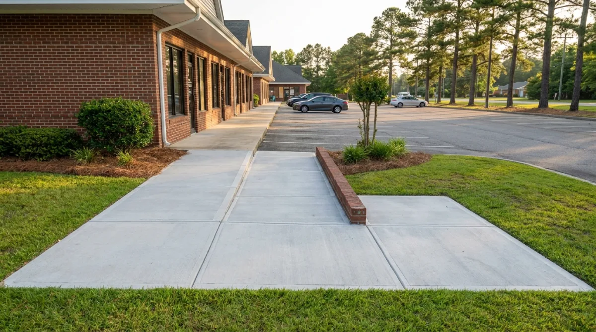 Commercial concrete in Fayetteville NC
