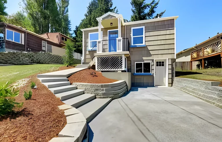 Concrete driveway and concrete steps in Fayetteville NC