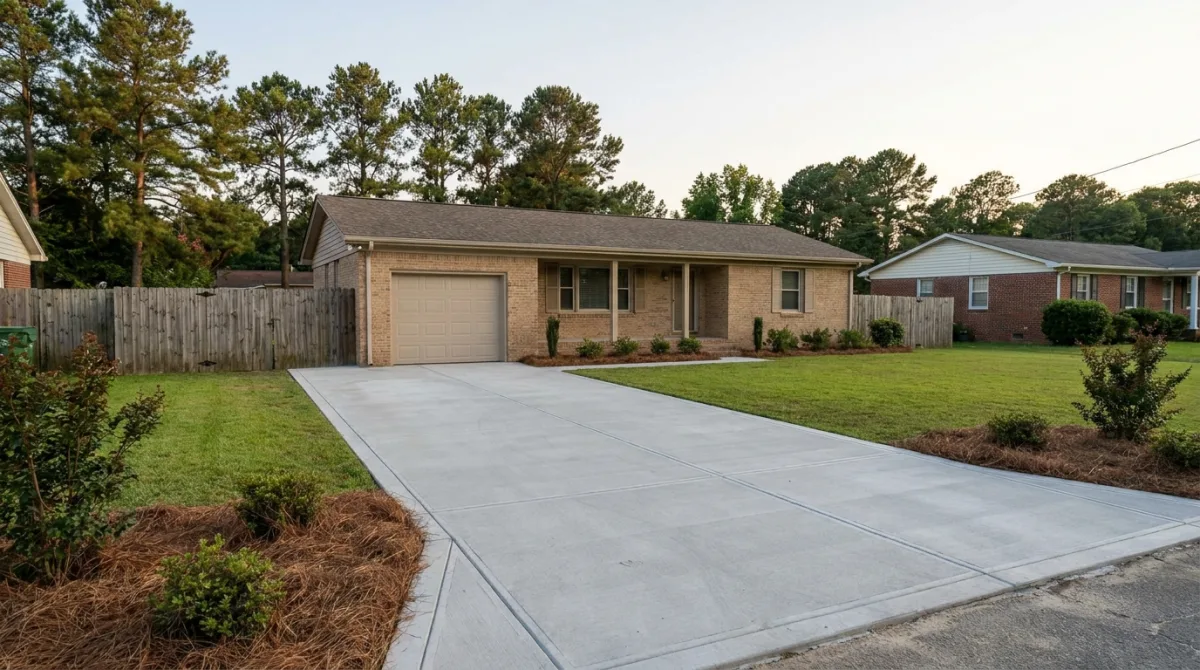 Driveways & Sidewalks in Fayetteville, NC