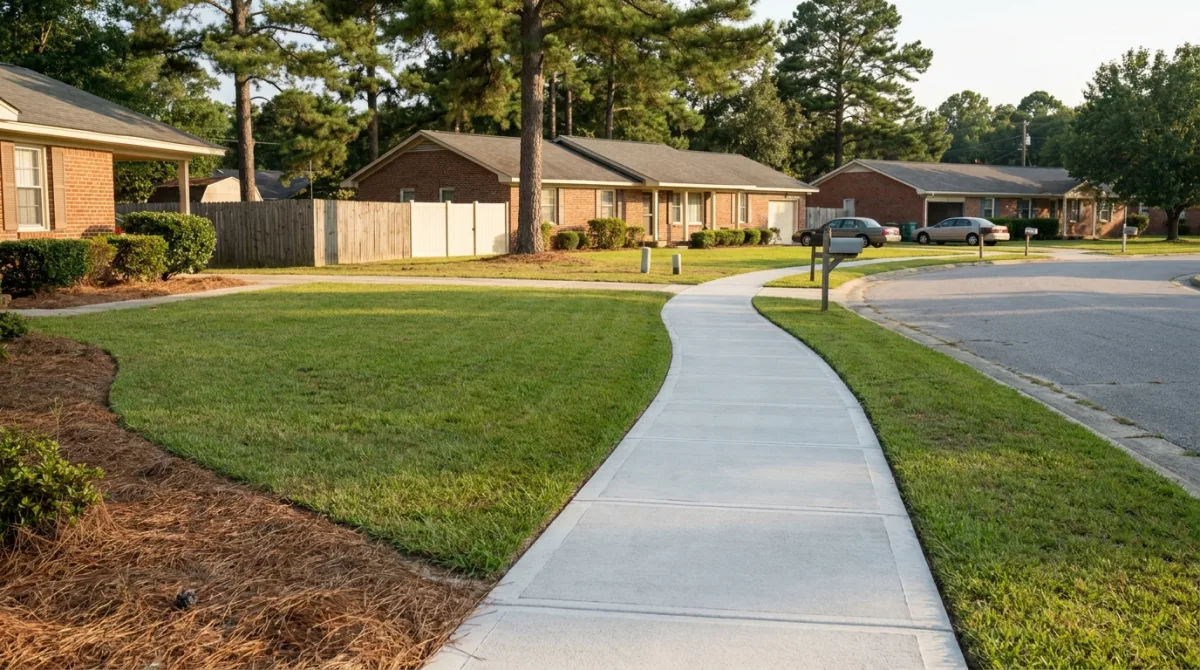 Sidewalk Contractors in Fayetteville, NC